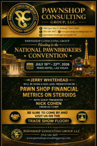Pawn Expo 2026 PCG Banner